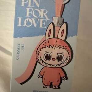 Pin for Love  Monster Labubu Letter R